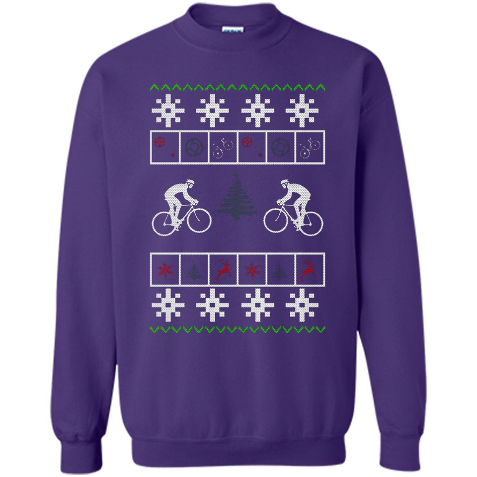 Christmas Ugly Sweater Cycling - Best Ugly Christmas Sweater - Sweatshirt