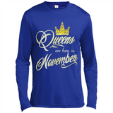 Queens Are Born In November Golden T-Shirt