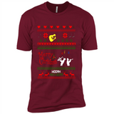 Music Ugly Christmas SweatShirt - Premium Short Sleeve T-Shirt