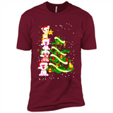 Pigs Christmas T Shirt PINGPONG - Premium Short Sleeve T-Shirt