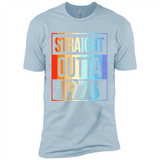 Retro Straight Outta 1976 42 Years Old - Premium Short Sleeve T-Shirt