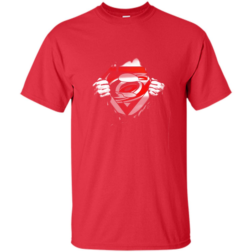 Carolina Hurricanes And Superman Fans - Shirt