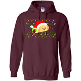 TACO Santa Hat Ugly Christmas shirt Ladies' Boyfriend
