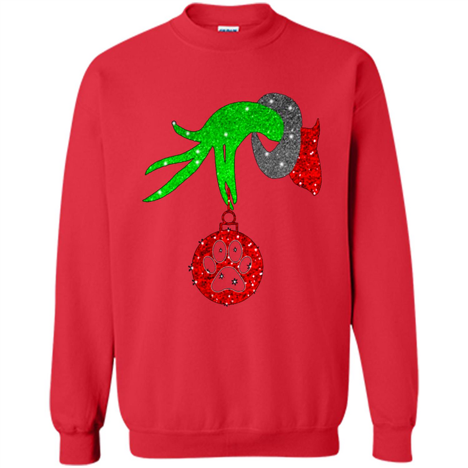 GRINCH HAND DOG PAW CHRISTMAS PINGPONG