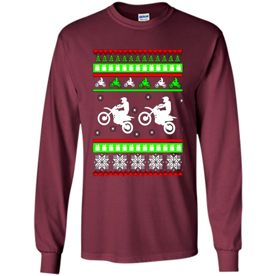 Motocross Christmas sweater PINGPONG