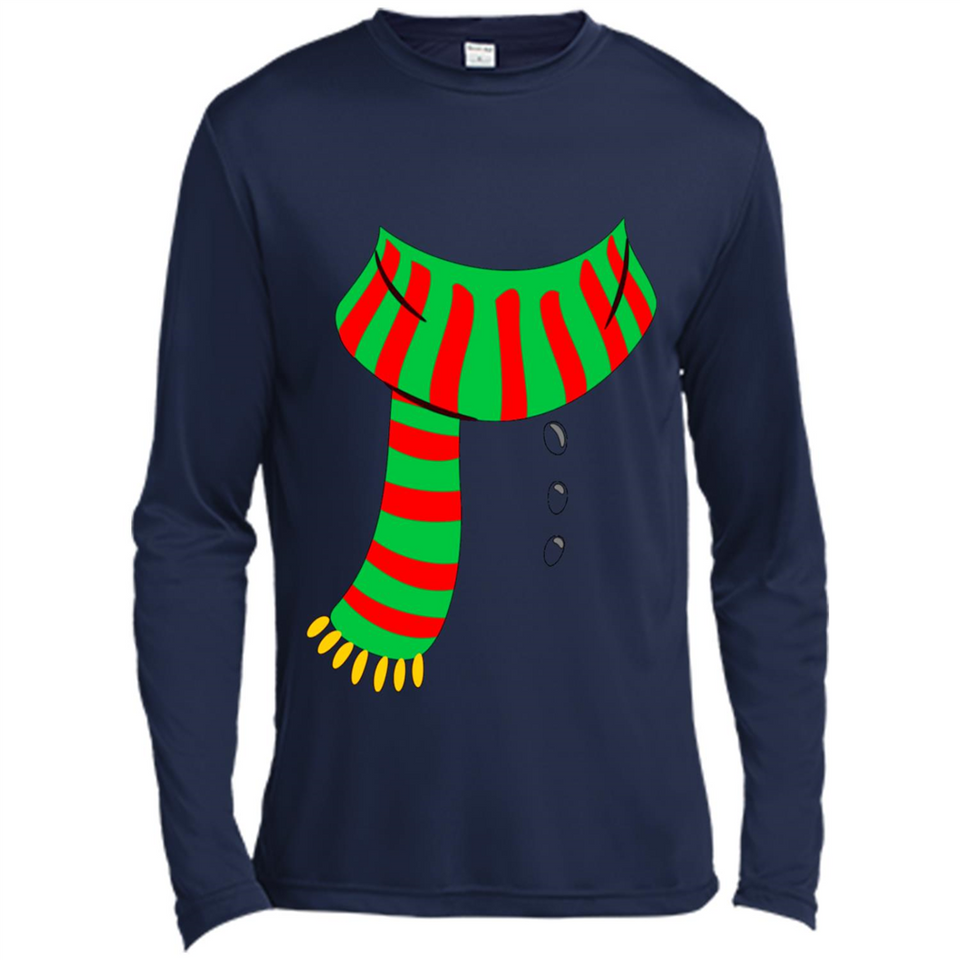 Snowman Scarf Costume T-shirt Christmas