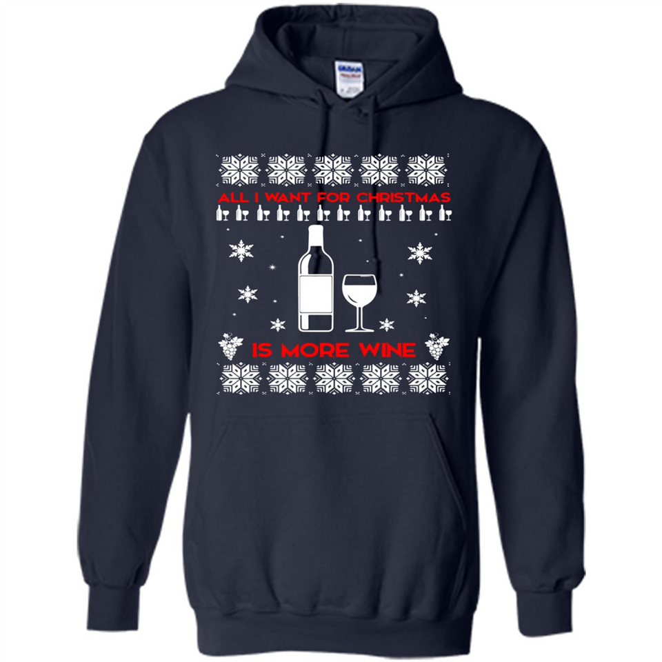 All I Want For Christmas is Wine Ugly sweater PINGPONG
