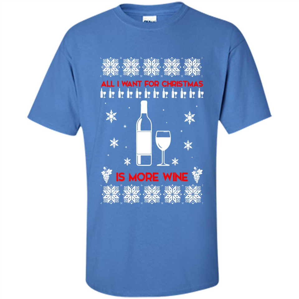 All I Want For Christmas is Wine Ugly sweater PINGPONG