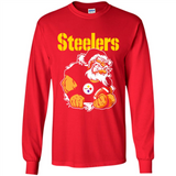 Grumpy Santa Claus Pittsburgh Steelers Football Team PINGPONG