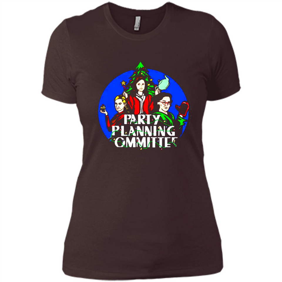 Christmas Party Planning Committee Sweatshirt - Ladies' Boyfriend T-Shirt