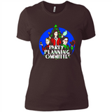 Christmas Party Planning Committee Sweatshirt - Ladies' Boyfriend T-Shirt
