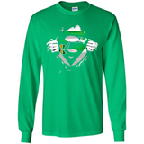 Utah Jazz And Superman Fans - Long Sleeve T-Shirt