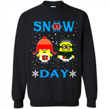 Snow Day Shirt For Cincinnati Bengals Vs Minion Fans pingpong