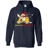 Funny Santa Christmas Chicken Shirt - Merry Chickmas - Hoodie