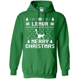 Vintage Tee For Women Men Graphic Shirts Lemur Ugly Christmas Sweater - Hoodie