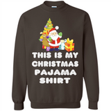 This is My Christmas Pajama Shirt - Santa Bear Tree Gift Tee