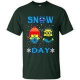 Snow Day Shirt For Charlotte Hornets Vs Minion Fans pingpong