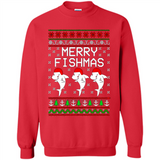 Merry Fishmas Christmas sweatshirt PINGPONG