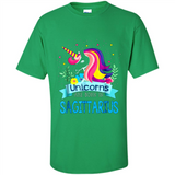 Unicorns are born in Sagittarius Birthday Rainbow Custom Ultra Cotton