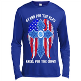Detroit Lions - stand for the flag kneel for the cross