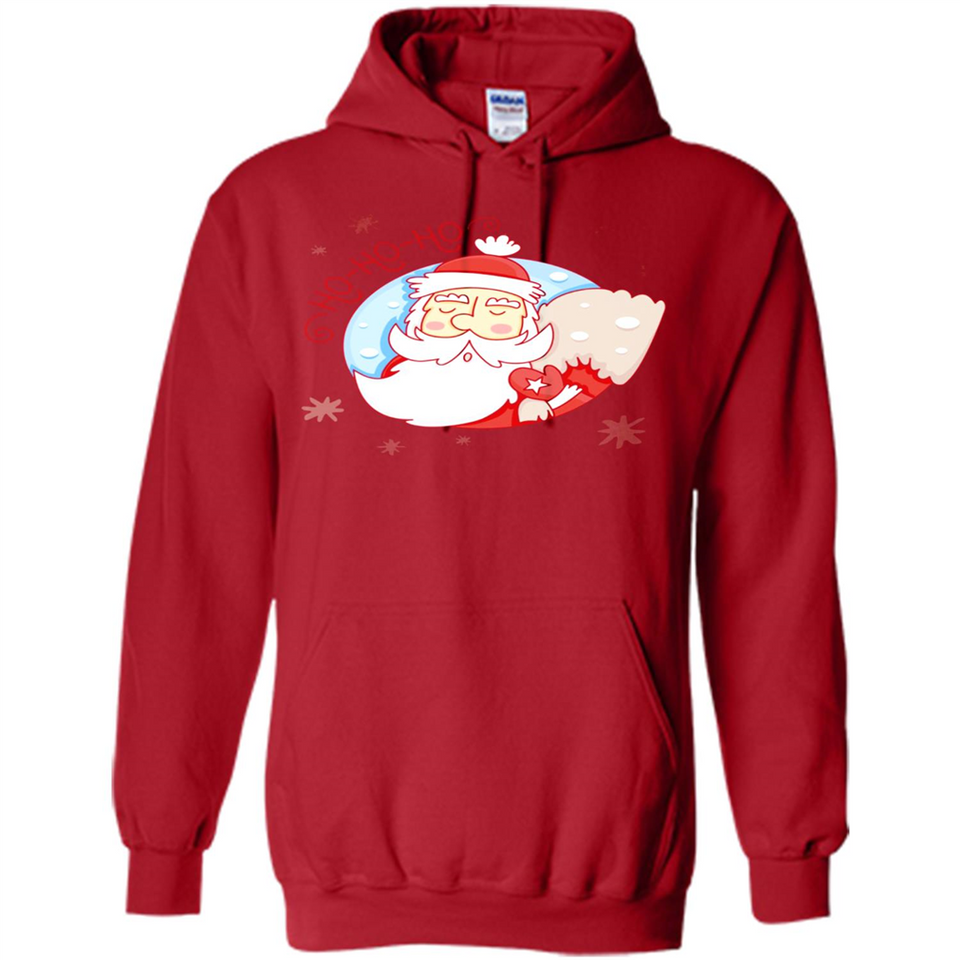 Cute Santa Claus Ho Ho Ho - Hoodie