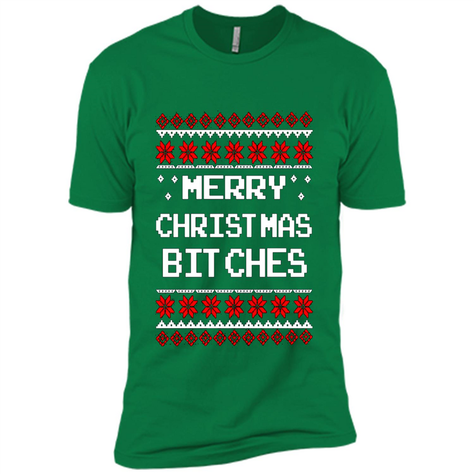 Merry Christmas Bitches ugly sweatshirt PINGPONG