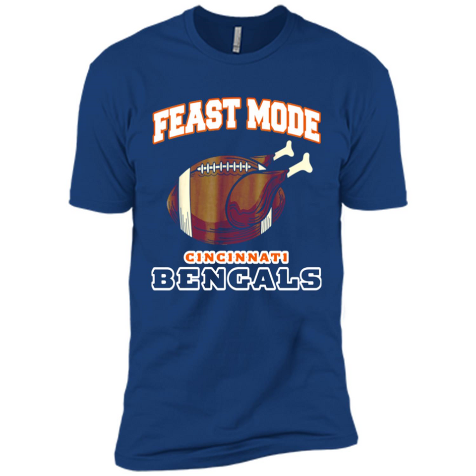 Feast Mode Bengals Shirt - Cincinnati Turkey Thanksgiving
