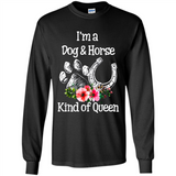 I'm A Dog & Horse Shirt Animal Lover Gift