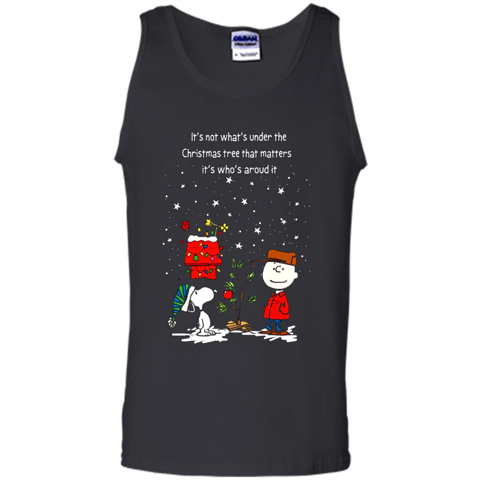 It’s Not What’s Under The Christmas Tree Snoopy Charlie Brown PING PONG
