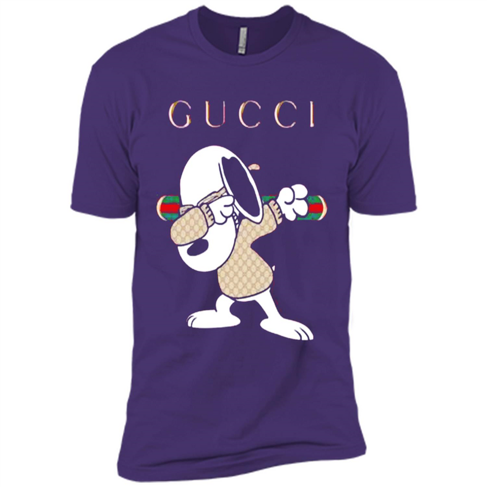 SNOOPY GUCCI DABBING - Premium Short Sleeve T-Shirt