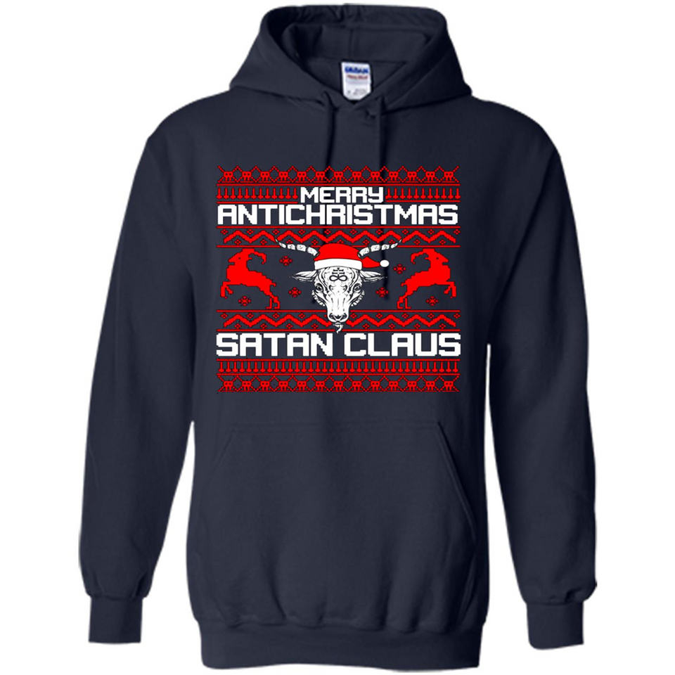 Merry Antichristmas Satan Claus Sweatshirt PINGPONG