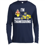 I'm Digging Thanksgiving Cute Turkey Tractor