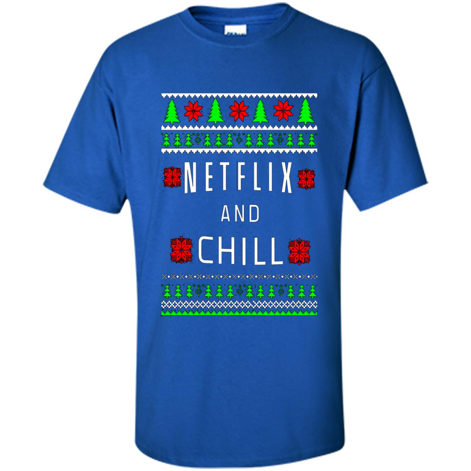 Netflix And Chill Christmas sweater PINGPONG