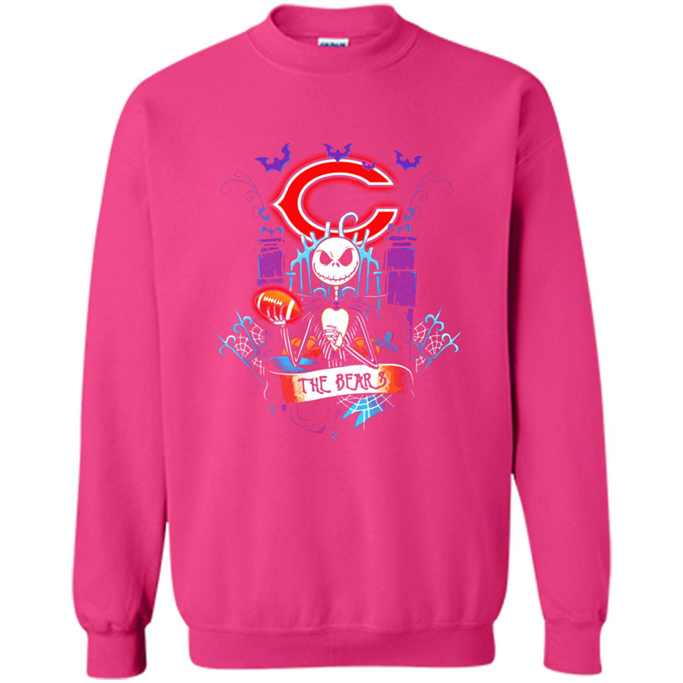 Chicago Bears Halloween The Nightmare Before Christmas - Sweatshirt