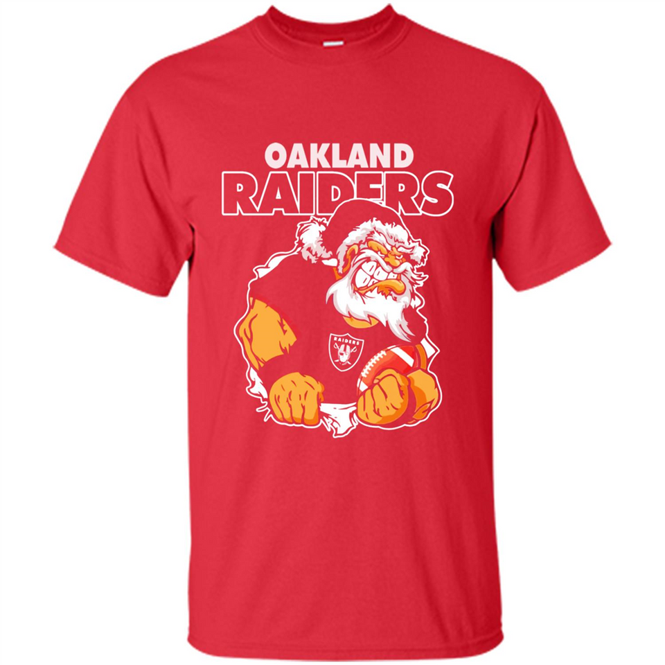 Grumpy Santa Claus Oakland Raiders Football Team PINGPONG