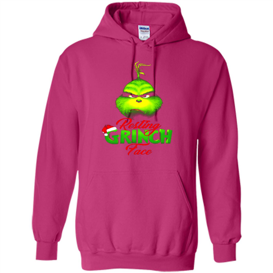 Resting Grinch Face Shirt PINGPONG - Hoodie
