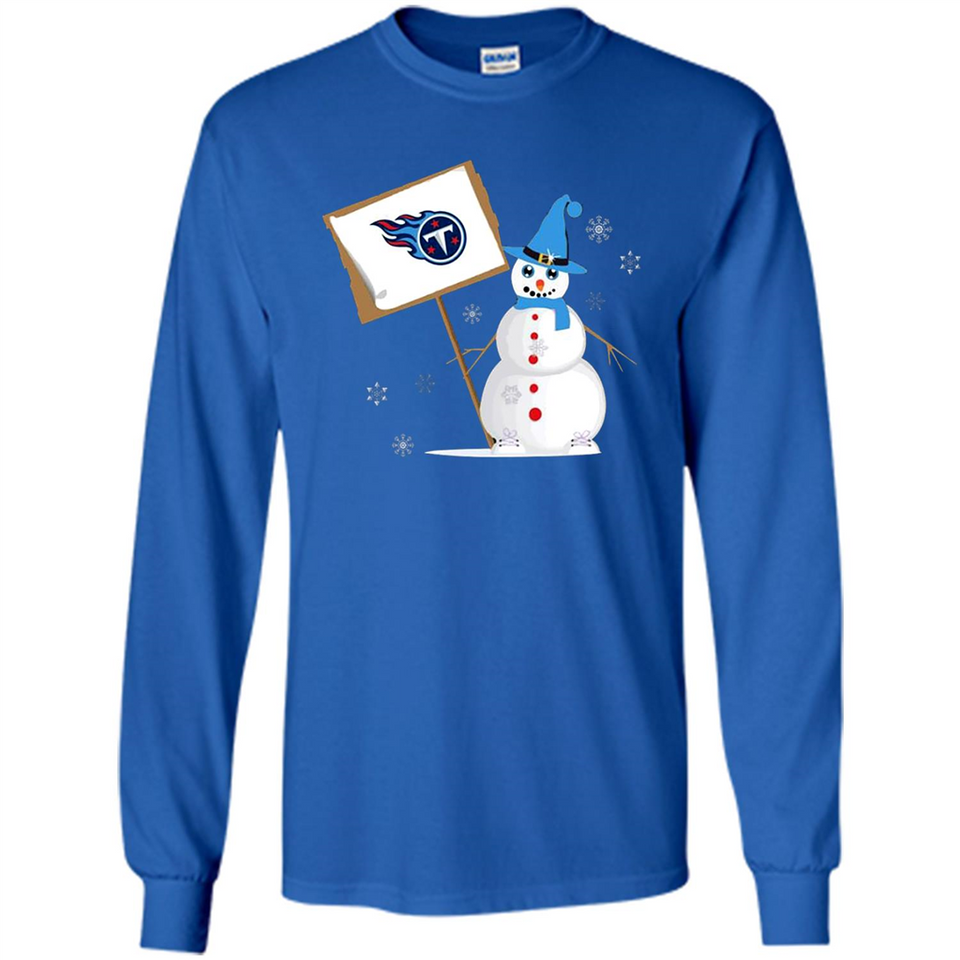 Tennessee Titans Snowman Funny