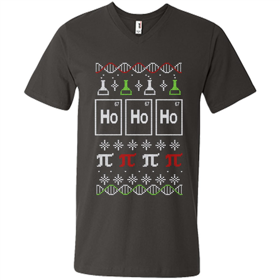 Scientific christmas ugly sweater - Men's V-Neck