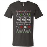 Scientific christmas ugly sweater - Men's V-Neck