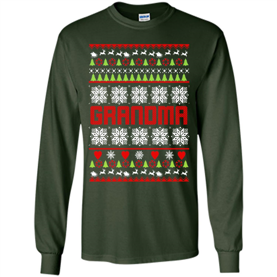 Grandma Ugly Christmas - Long Sleeve T-Shirt