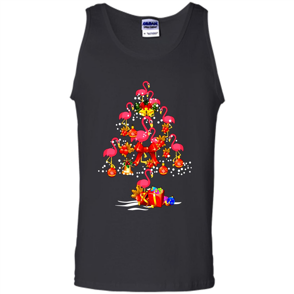 Flamingo Christmas Tree Merry Christmas Flamingo PING PONG
