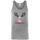 Coors Light Reinbeer Funny Beer Reindeer Christmas Sweatshirt - Canvas Unisex Tank