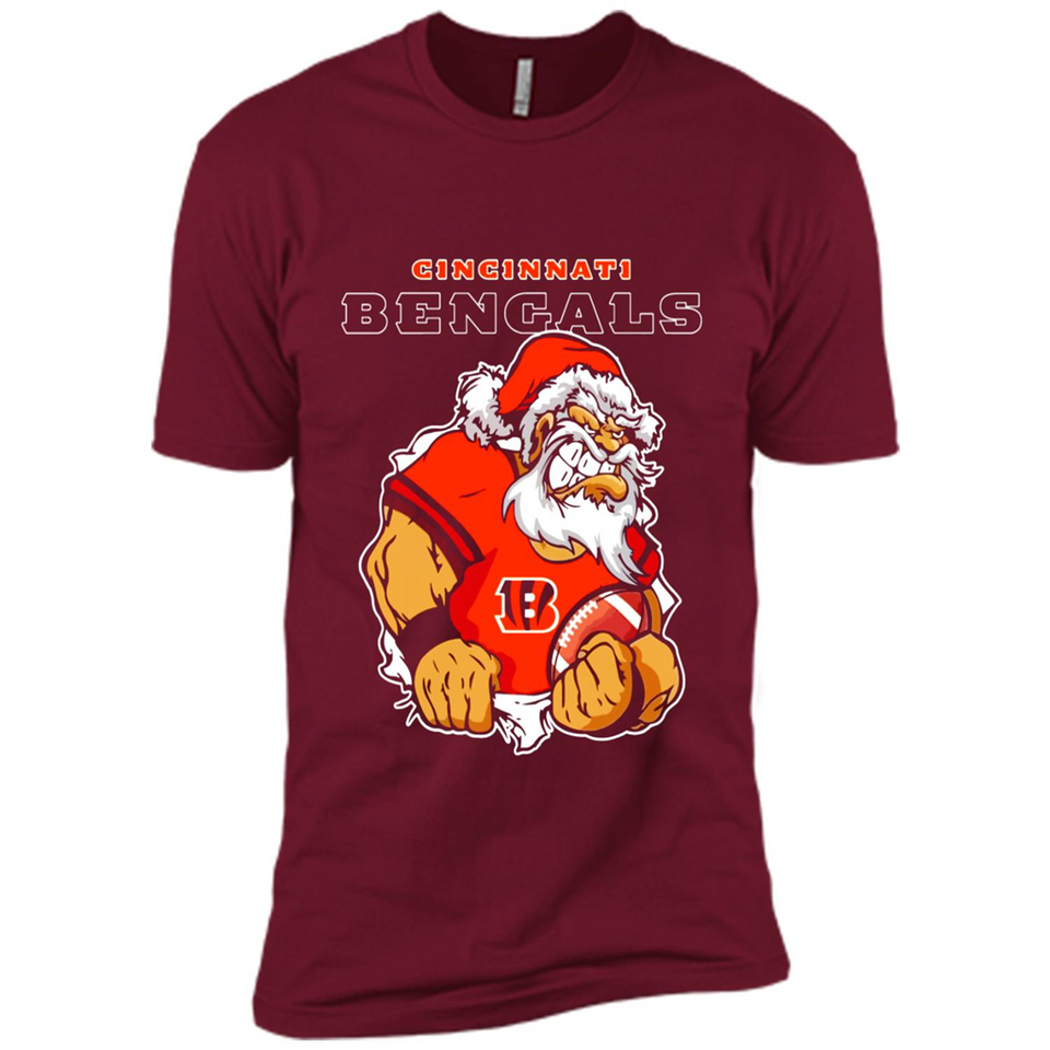 Grumpy Santa Claus Cincinnati Bengals Football Team PINGPONG