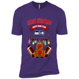 Seattle Seahawks NFL Reindeer Funny Merry Christmas And Happy New Year