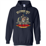 October Guy With Three Sides Quiet Fun Crazy - Hoodie