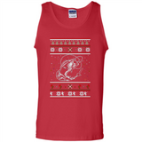 Christmas Ugly Sweater Fishing Ugly Christmas Sweater - Tank Top