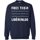 Peaceful Communities- Free Them Liberenlos Shirt PINGPONG - Sweatshirt