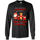 Never Underestimate A February Woman Watches Hallmark Movies Sweatshirt PINGPONG