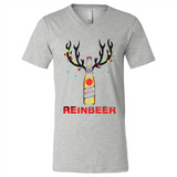 Miller High Life beer reinbeer Christmas - Canvas Unisex V-Neck