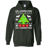 Oh Chemistree, Oh Chemistree Christmas Ugly Sweater - Hoodie